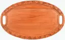 Walnut Wood Carved Tray